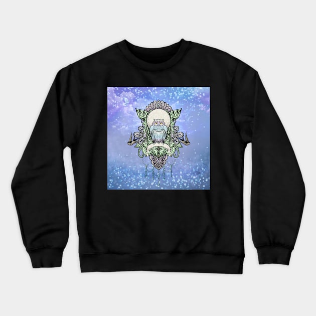 Cute decorative owl Crewneck Sweatshirt by Nicky2342